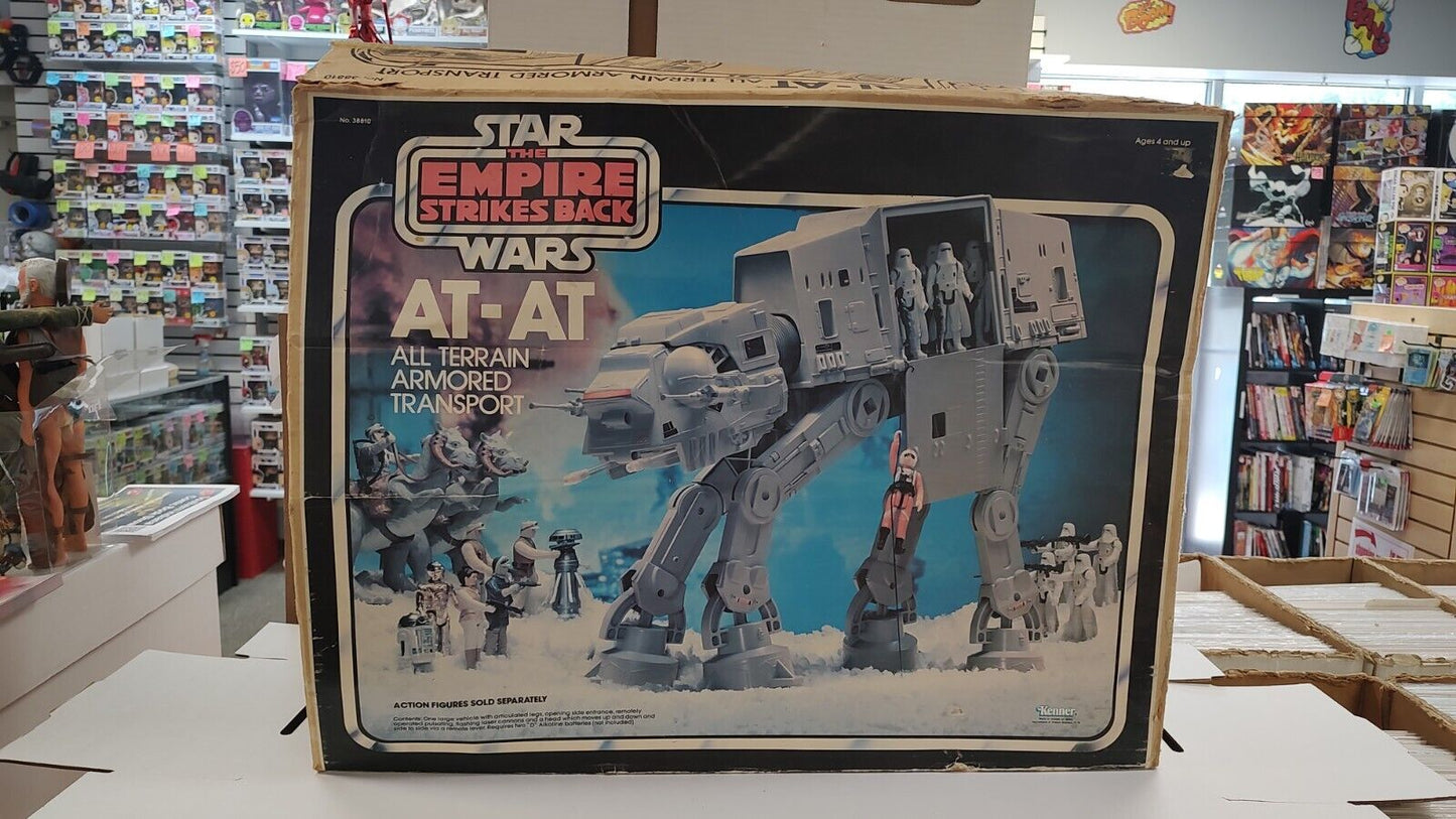 Vintage Star Wars 1980 AT-AT Kenner With Box