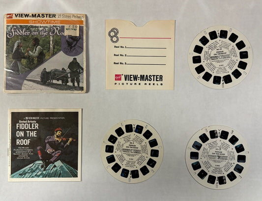 View Master Fiddler On The Roof Reel Complete Set