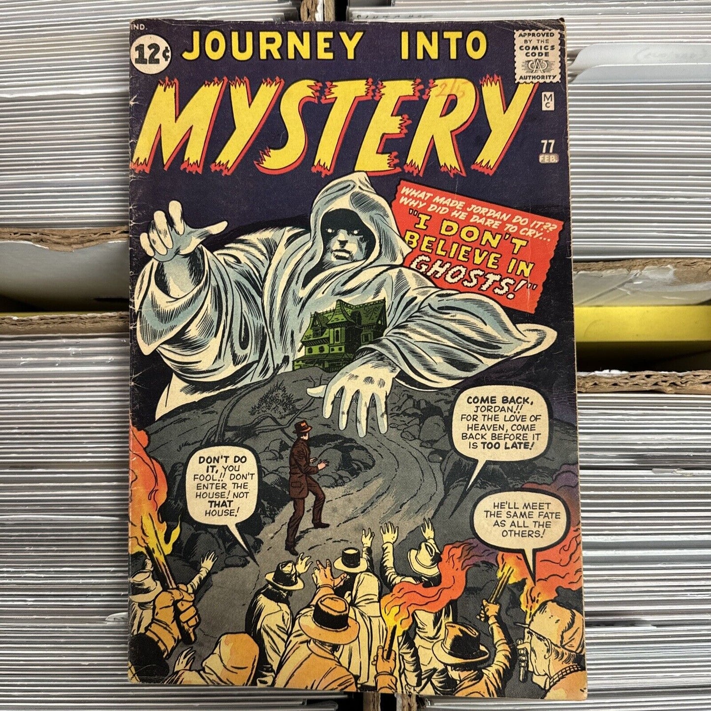 Atlas Comics Journey Into Mystery 77 Classic Stan Lee & Steve Ditko 1961