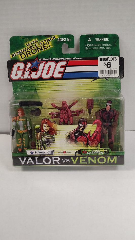 G.I. Joe Valor Vs Venom Scarlett Sand Scorpion