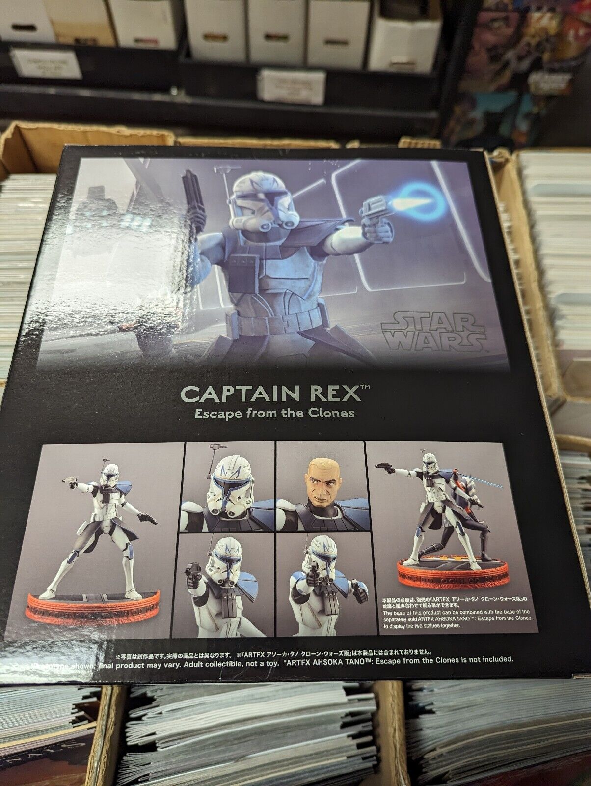 Kotobukiya ArtFX Captain Rex Escape From The Clones 1/7 Model Kit Star Wars