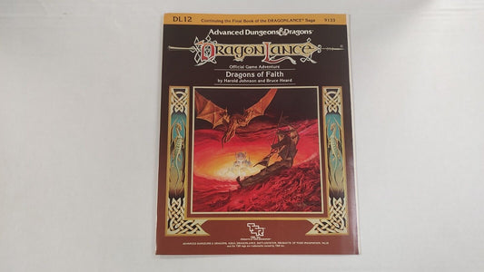 Advanced Dungeons And Dragons Dragon Lance Dragons Of Faith 9133