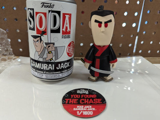 Funko Soda Mad Jack Samurai Jack Chase 1/1600