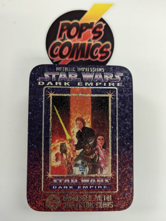Star Wars Dark Empire Embossed Metal Collector Cards Metallic Impressions