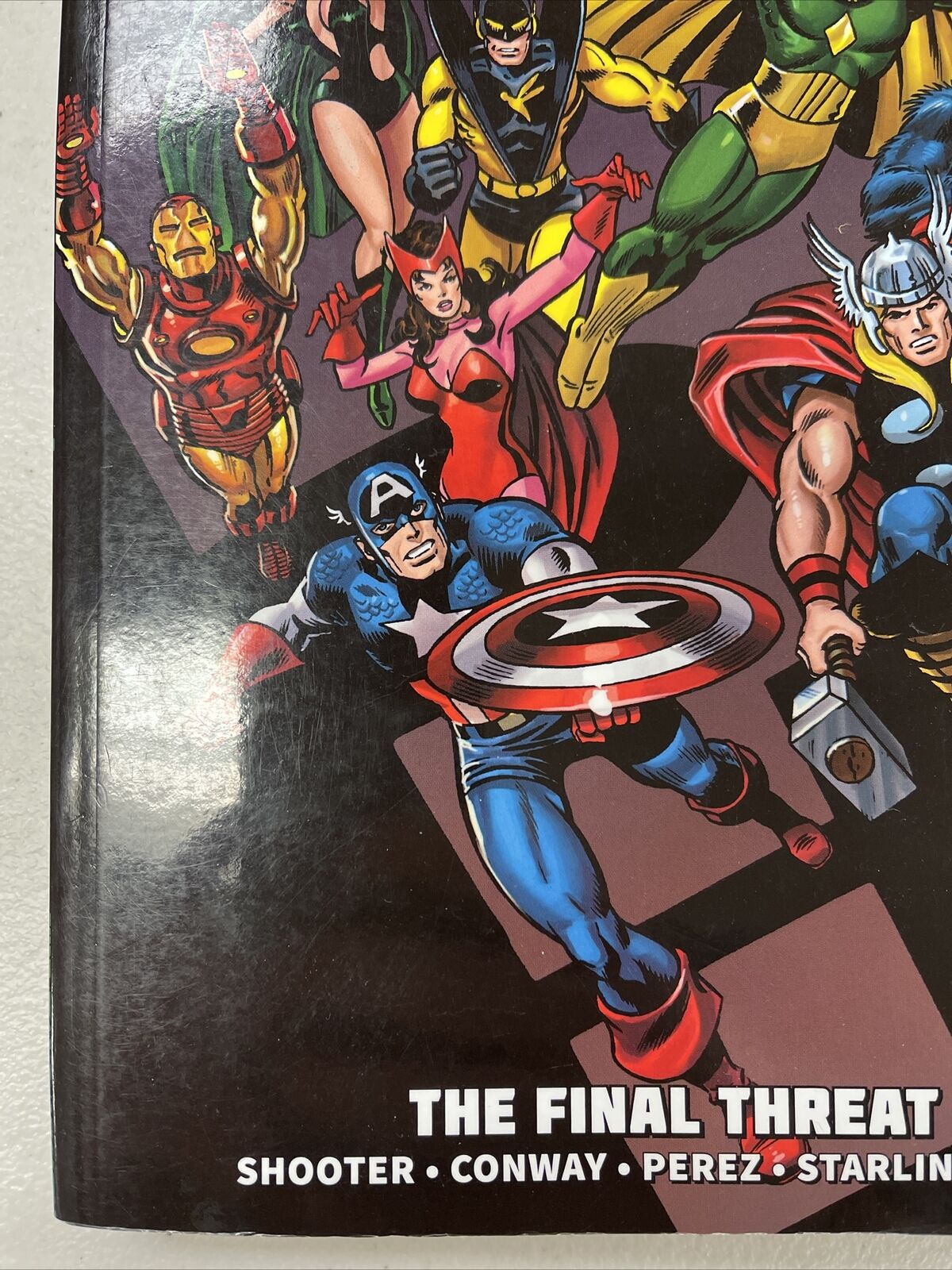 The Avengers The Final Threat TPB Epic Collection Marvel Comics Great Shape OOP
