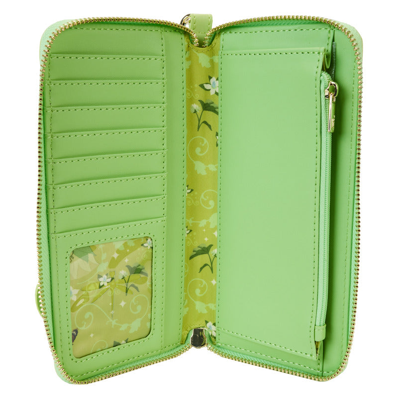 Loungefly The Princess and the Frog Lenticular Zip Around Wristlet Wallet