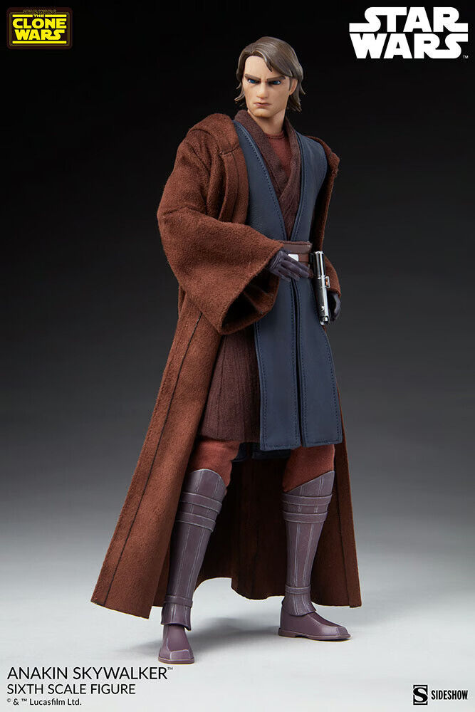 Sideshow Collectibles Anakin Skywalker Sixth Scale Figure Star Wars Clone Wars