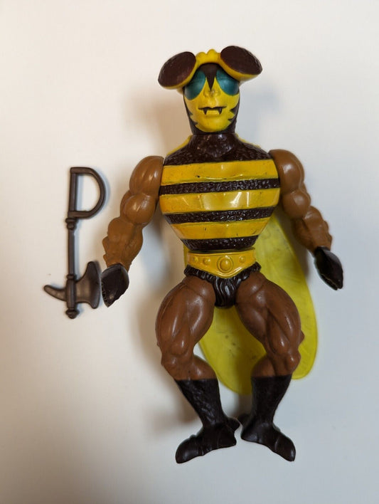 Vintage Buzz Off With Weapon Loose OOB He-Man Masters of the Universe