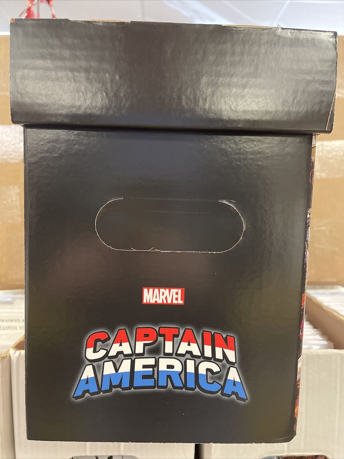5 Marvel Captain America Designer Comic Short Boxes New In Box