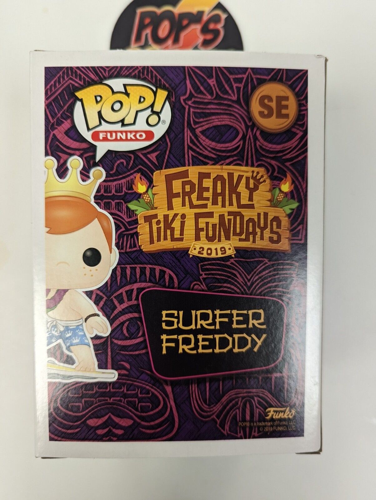 Funko Pop Surfer Freddy SE Box Of Fun 2019 6000 Pieces