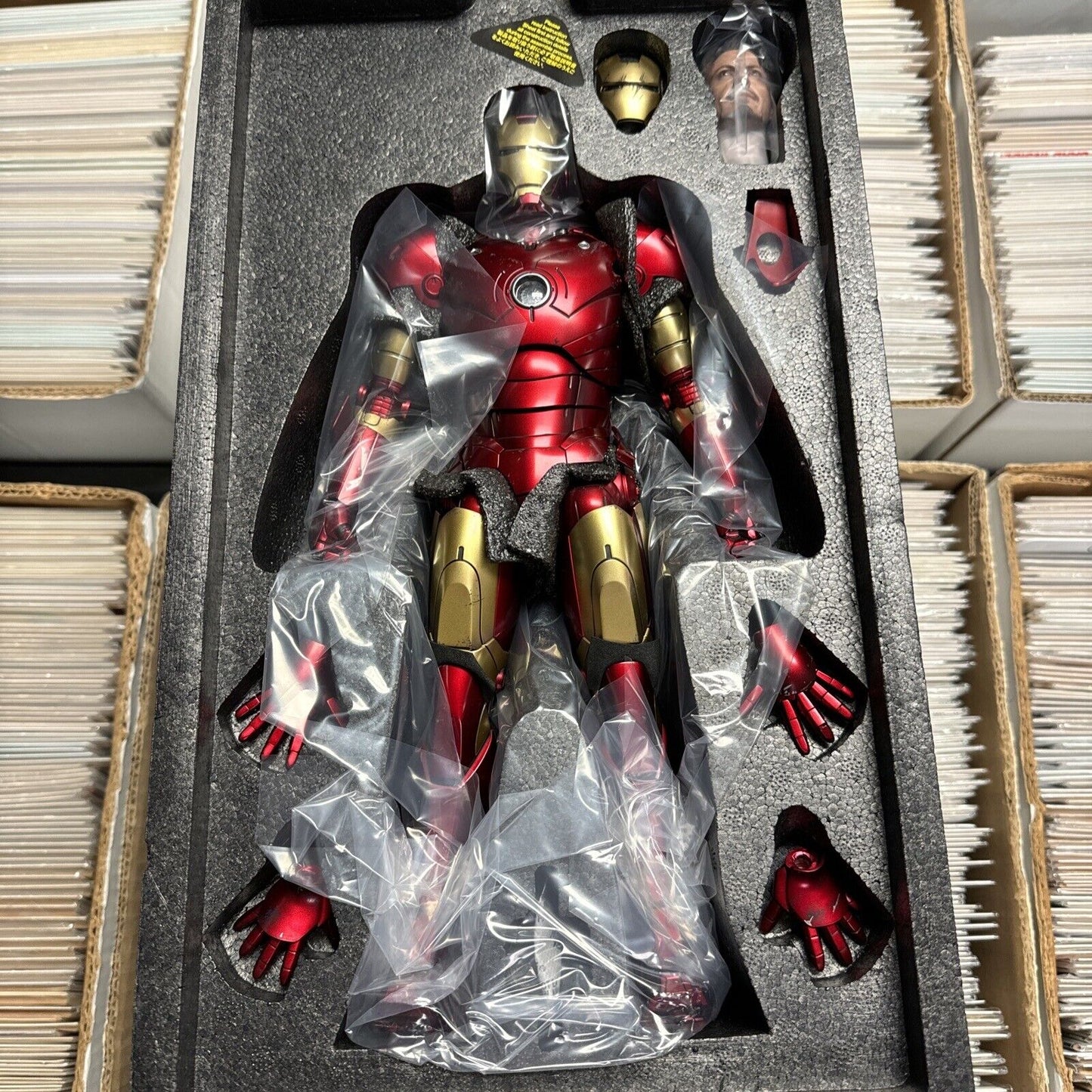 Hot Toys Iron Man Mark 3 2.0 1/6 Scale Die Cast Action Figure