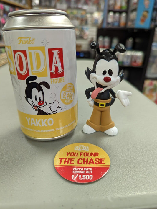Funko Soda Yakko With Tongue Out Chase 1/1500 Animaniacs