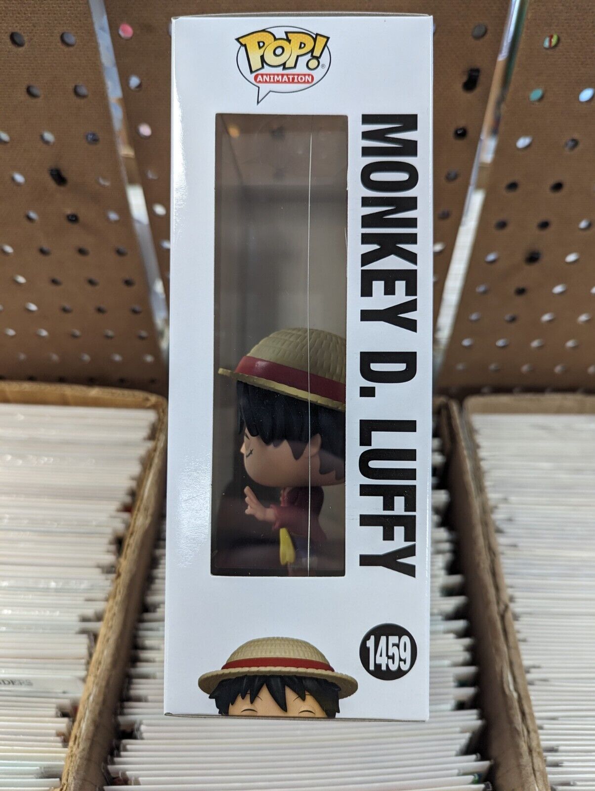 Funko Pop Monkey D. Luffy 1459 One Piece New York Comic Con 2023 Con Sticker