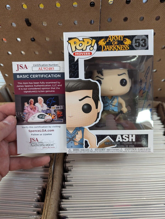Funko Pop Ash 53 Army Of Darkness Bruce Campbell Signed With CoA