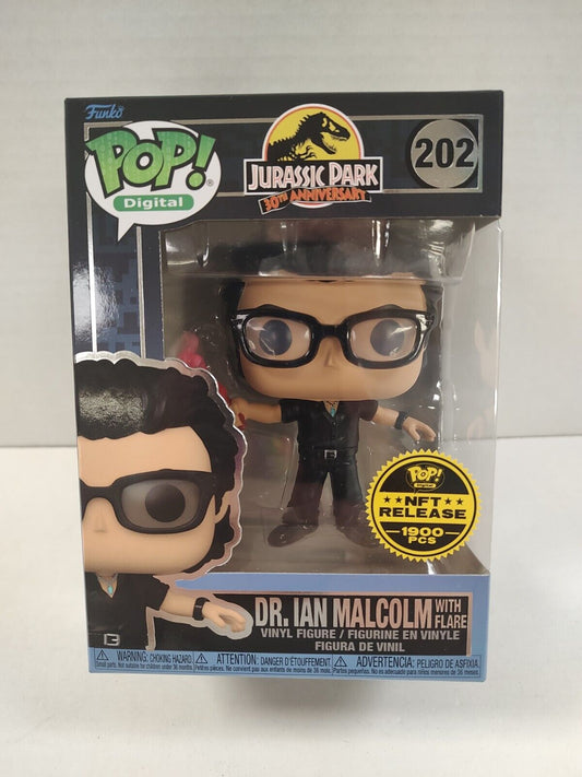 Jurassic Park 30th Anniversary Dr. Ian Malcolm With Flare 202 N F T 1900 pcs