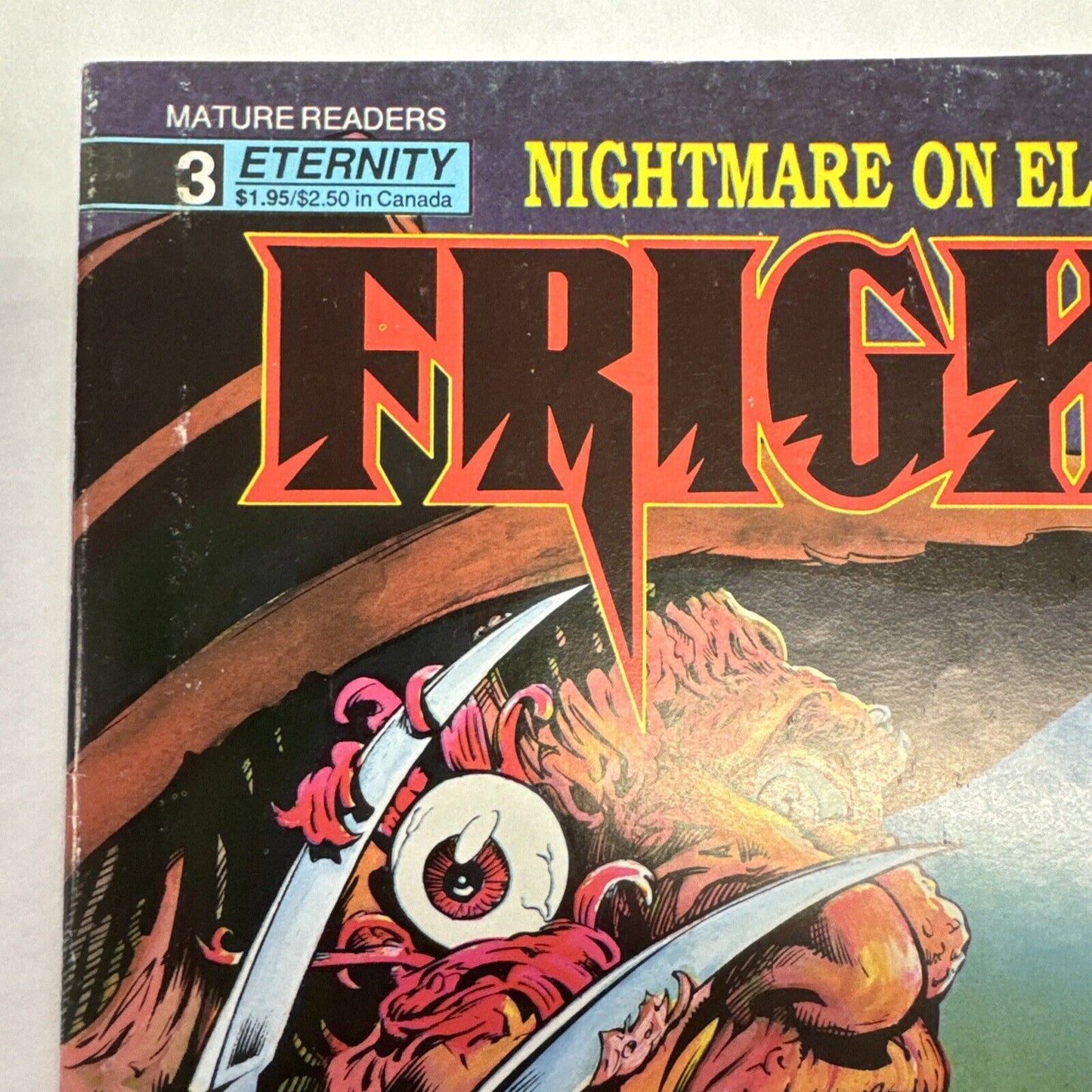 Fright 3 1st Freddy Krueger Eternity Comics