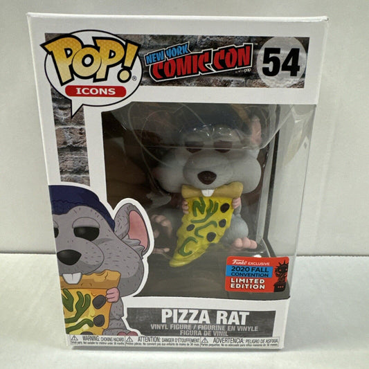 Funko Pop Pizza Rat 54 NYCC 2020 Exclusive