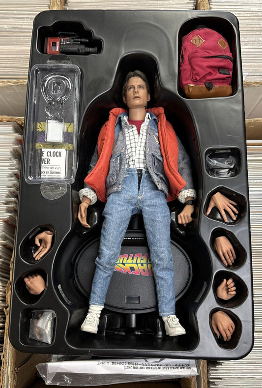 Hot Toys MMS257 Back to the Future Marty McFly Sideshow Exclusive