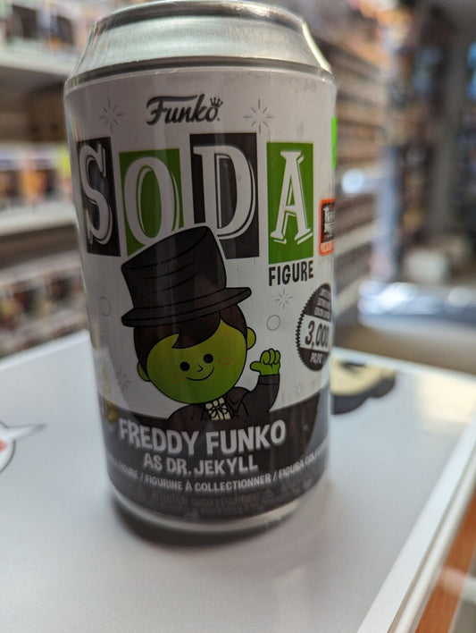 Funko Soda Freddy Funko As Dr. Jekyll Fright Night 2022 Sealed