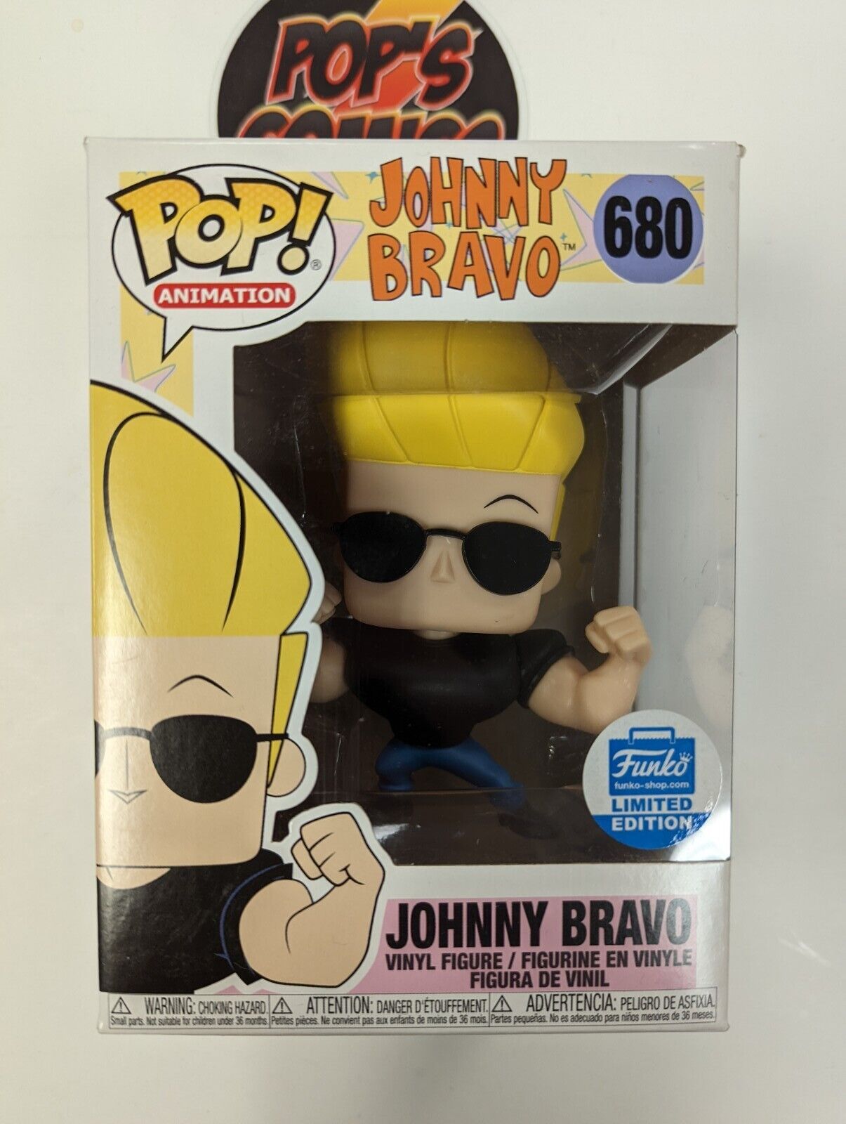 Funko Pop Johnny Bravo 680 Funko Shop Limited Edition