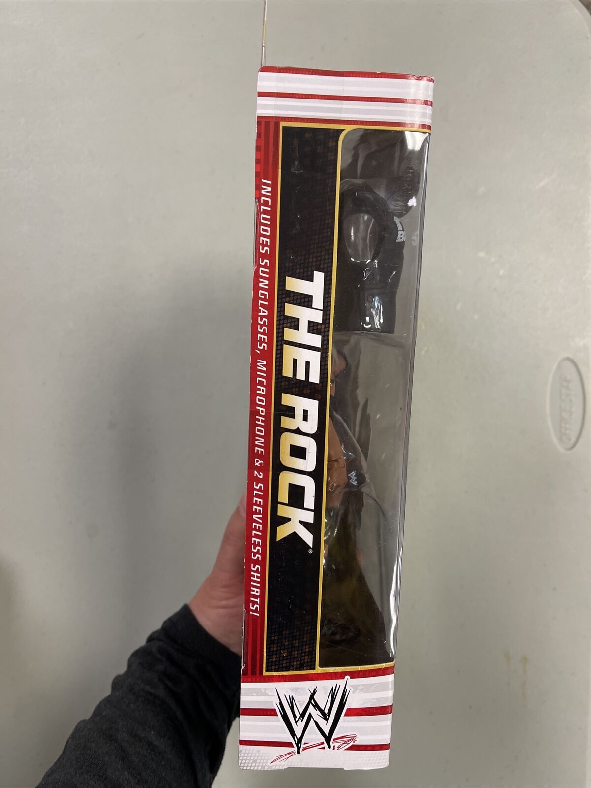 The Rock WWE Elite Collection Action Figure Mattel 2012 Sealed