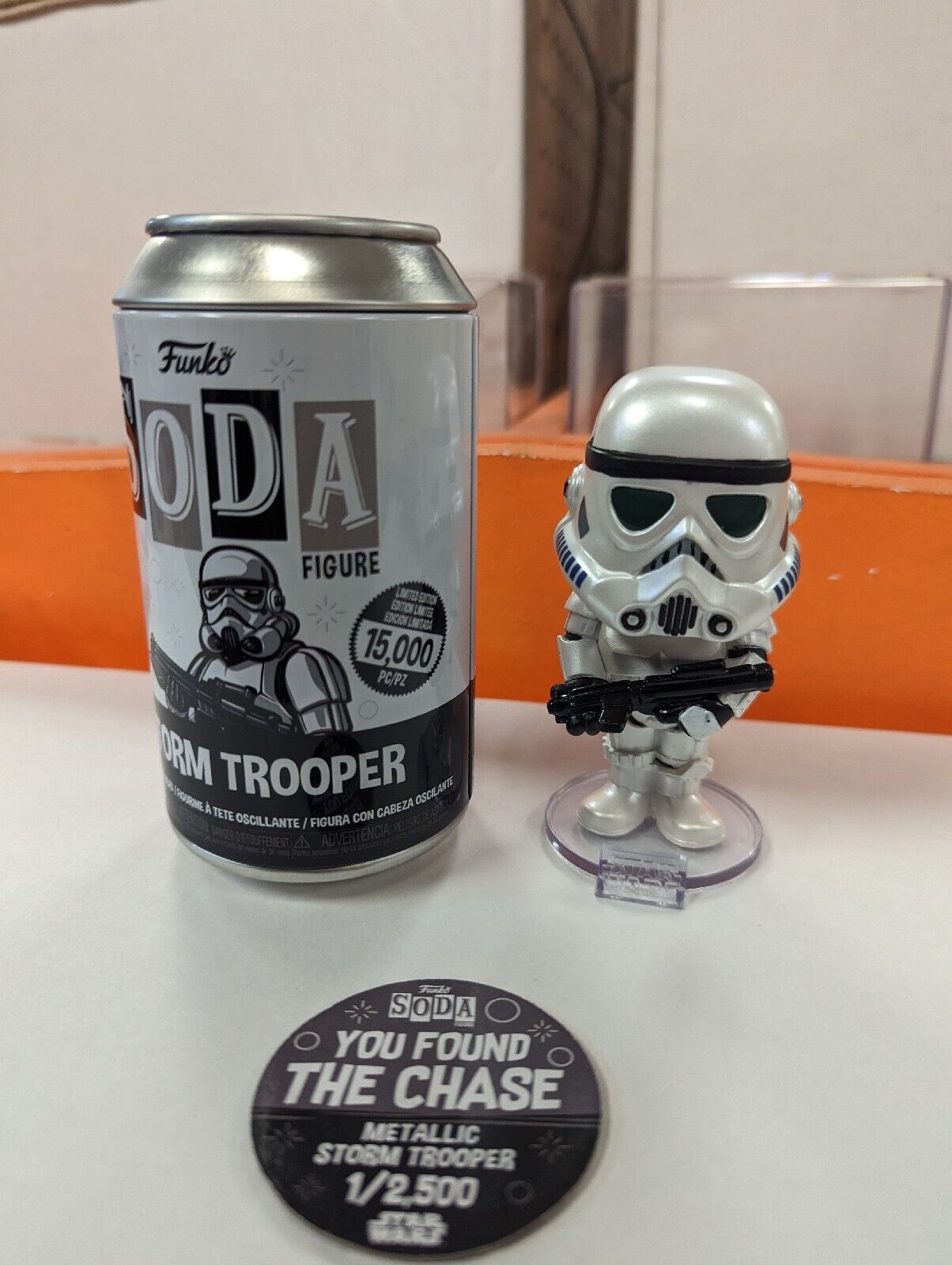 Funko Soda Metallic Stormtrooper Chase 1/2500