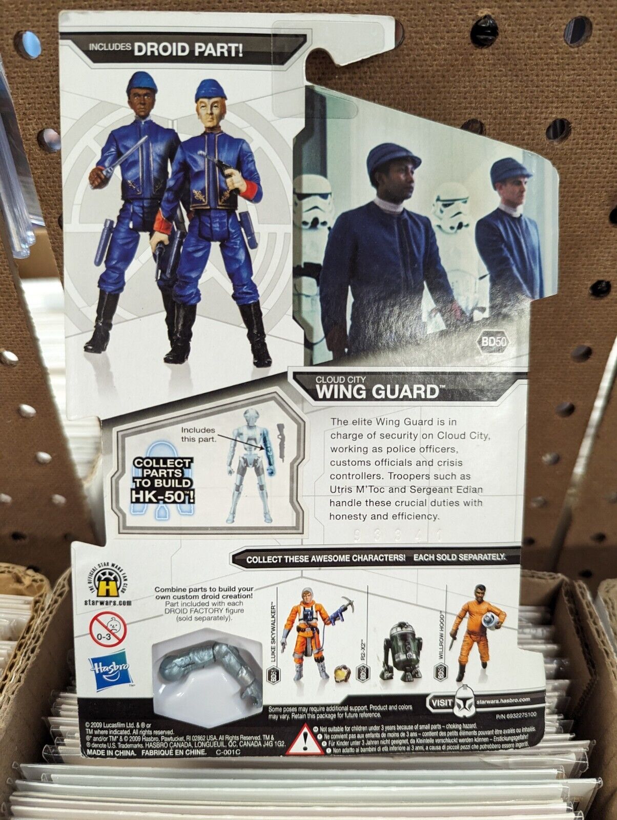 Star Wars Legacy Collection Cloud City Wing Guard BD50 Figure