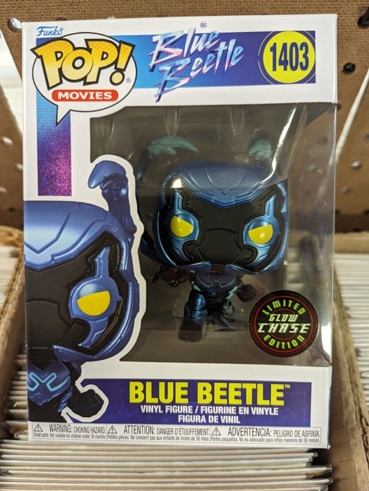 Funko Pop Blue Beetle 1403 Glow Chase
