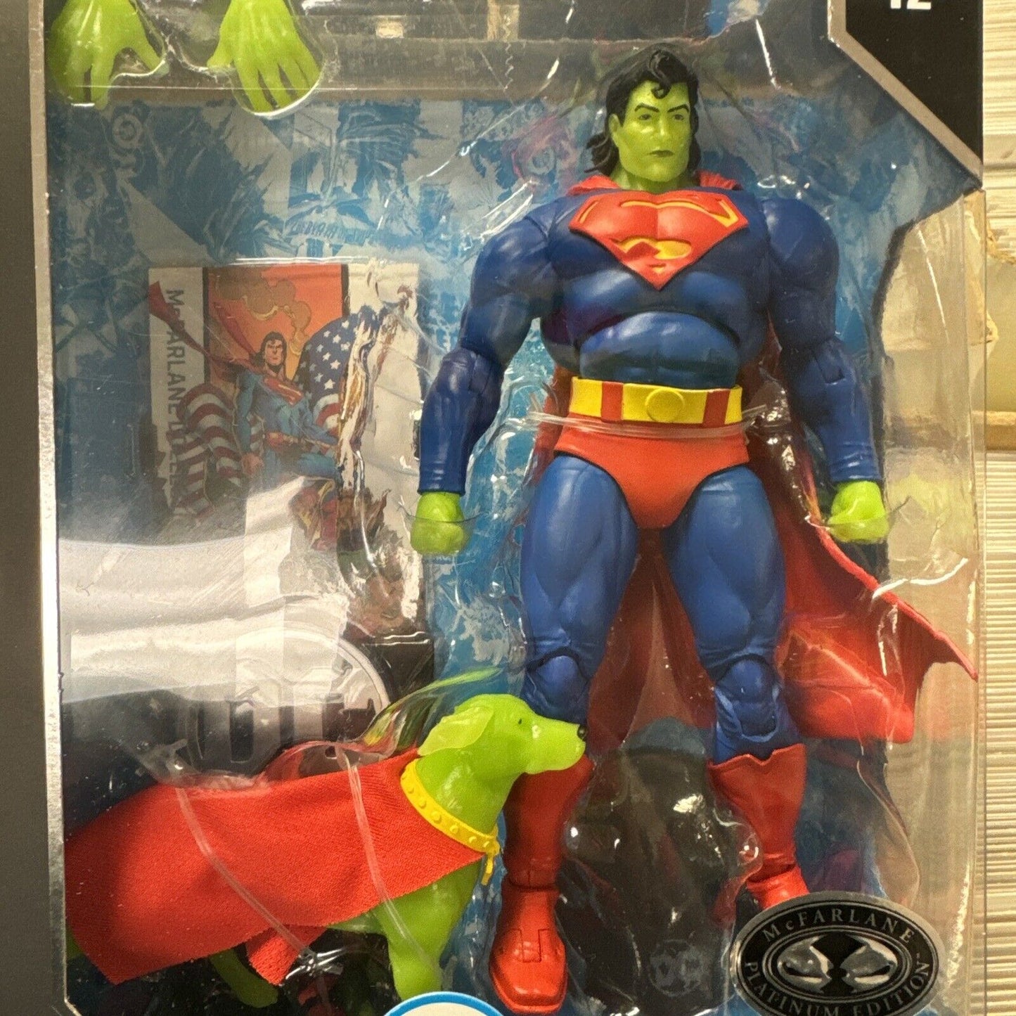 McFarlane DC Multiverse Superman & Krypto Platinum Edition Action Figure