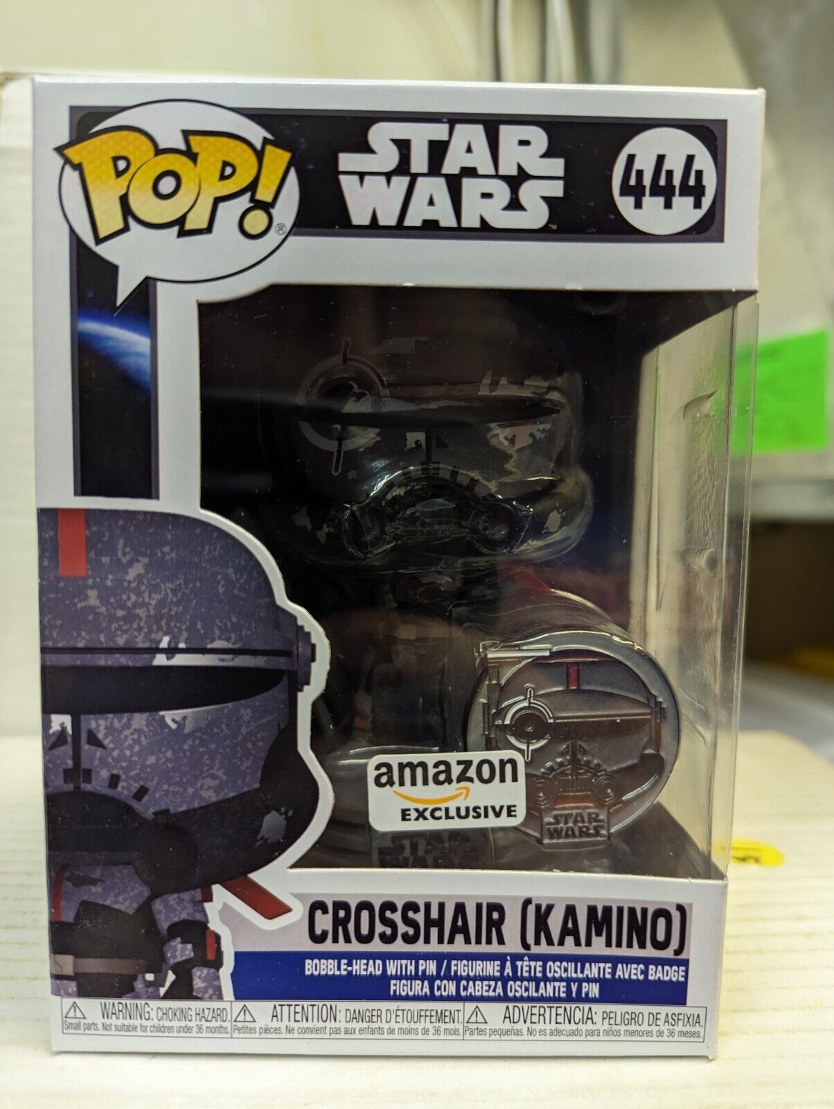 Funko Pop Crosshair Kamino 444 Star Wars Amazon Exclusive