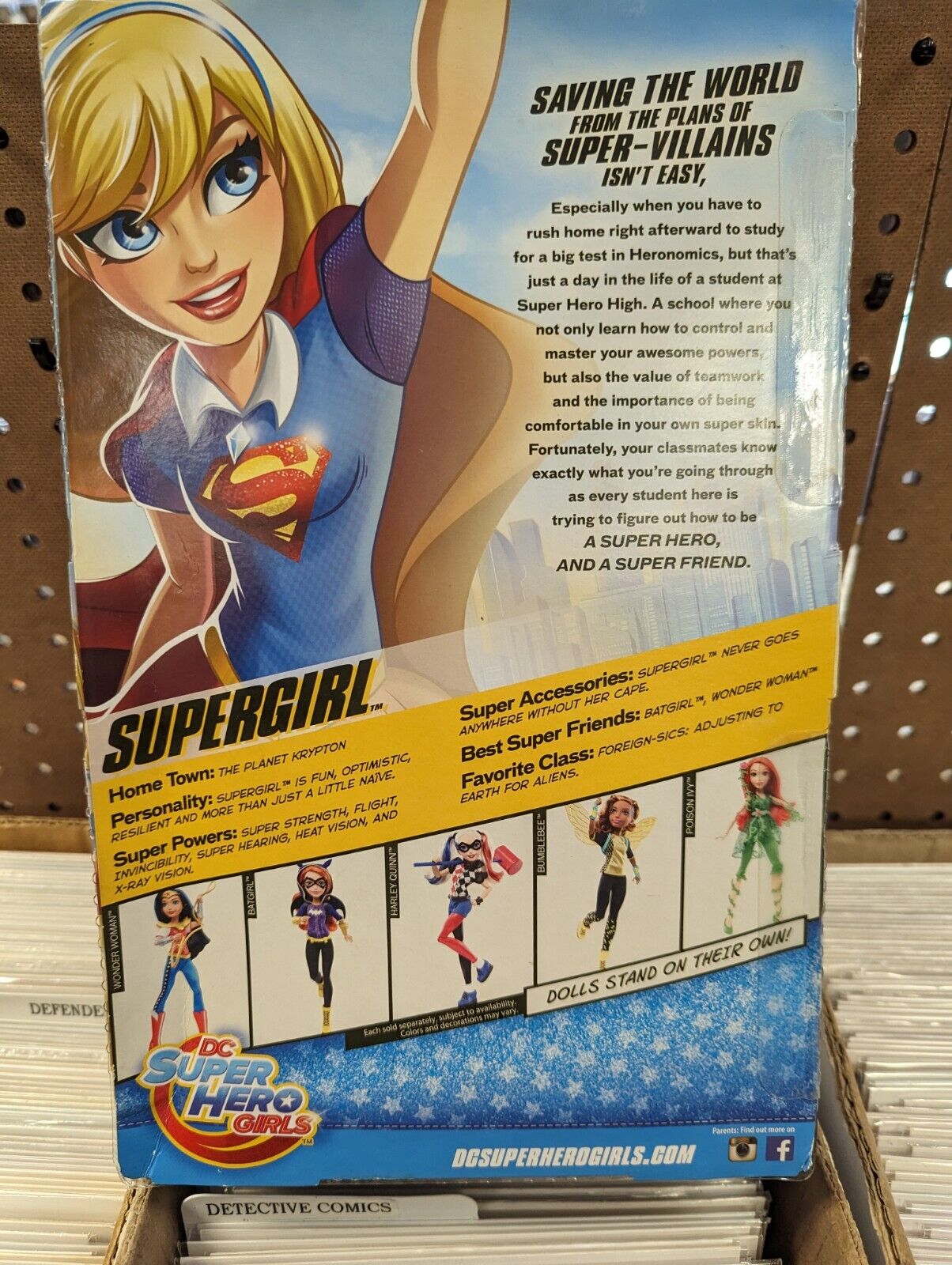 DC Super Hero Girls Supergirl 12" Action Figure Doll Mattel