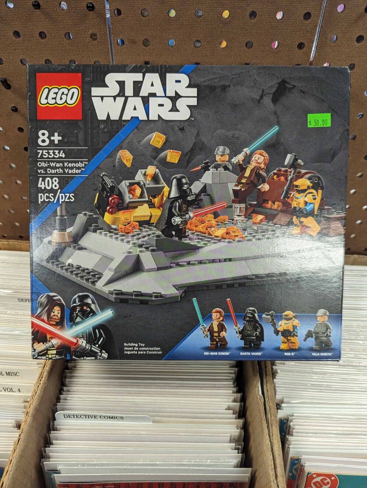 LEGO Obi-Wan Kenobi vs Darth Vader 75334 Star Wars