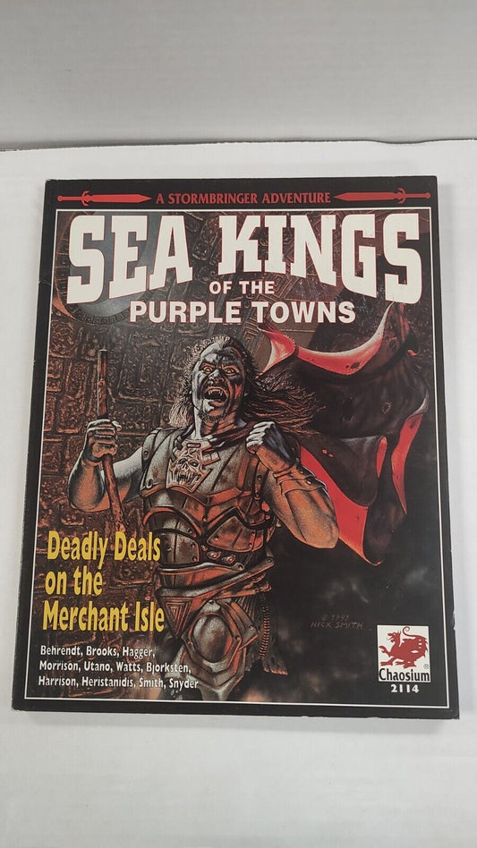Sea Kings Of The Purple Towns A Stormbringer Adventure 2114