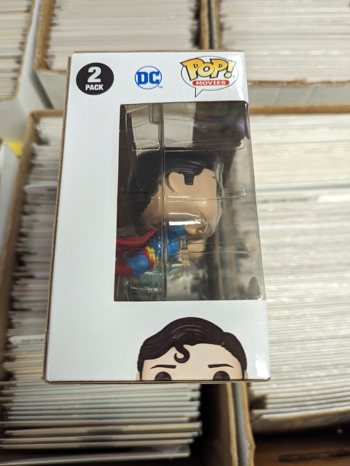 Funko Pop Superman And Lois Flying 2 Pack Zavvi Exclusive