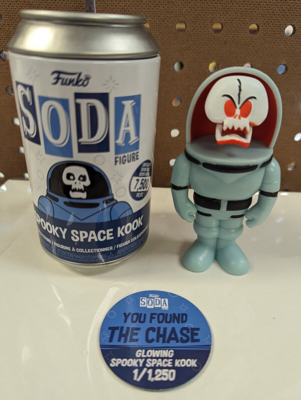 Funko Soda Spooky Space Kook Glowing Chase 1/1250 Scooby Doo