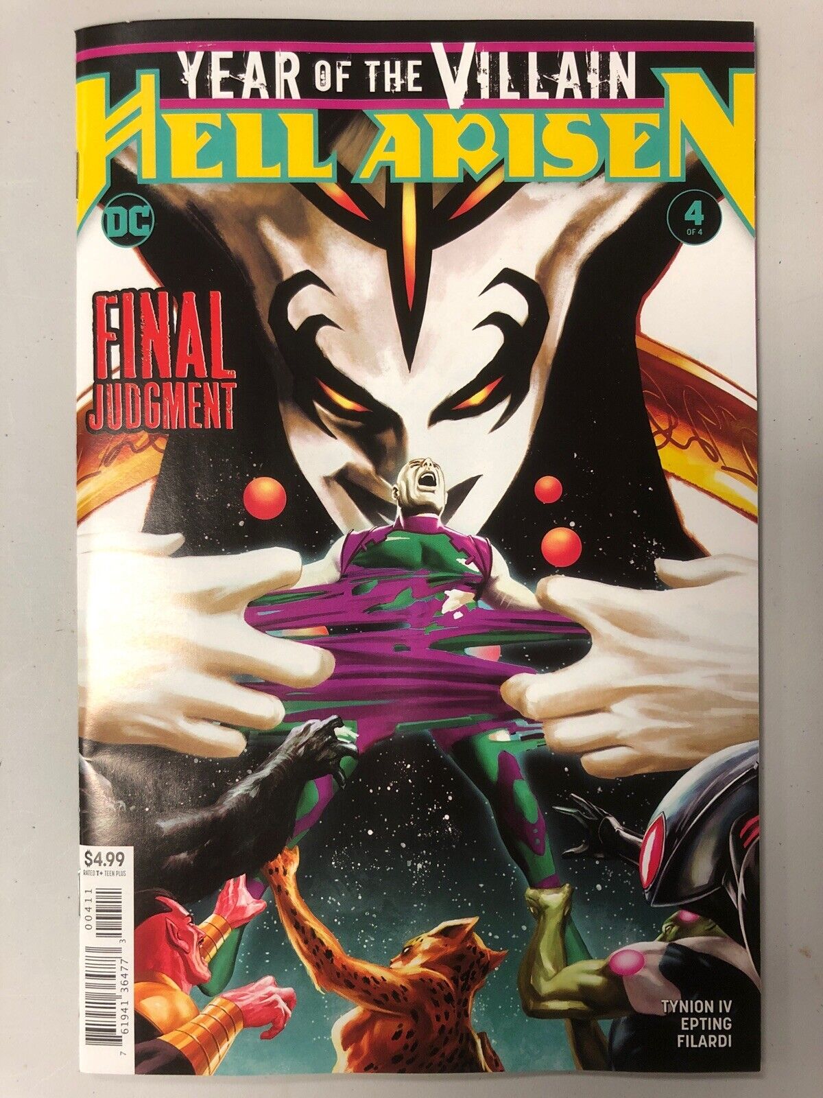 DC Comics Year Of The Villain Hell Arisen 4 High Grade CVR A & B 1st Prints