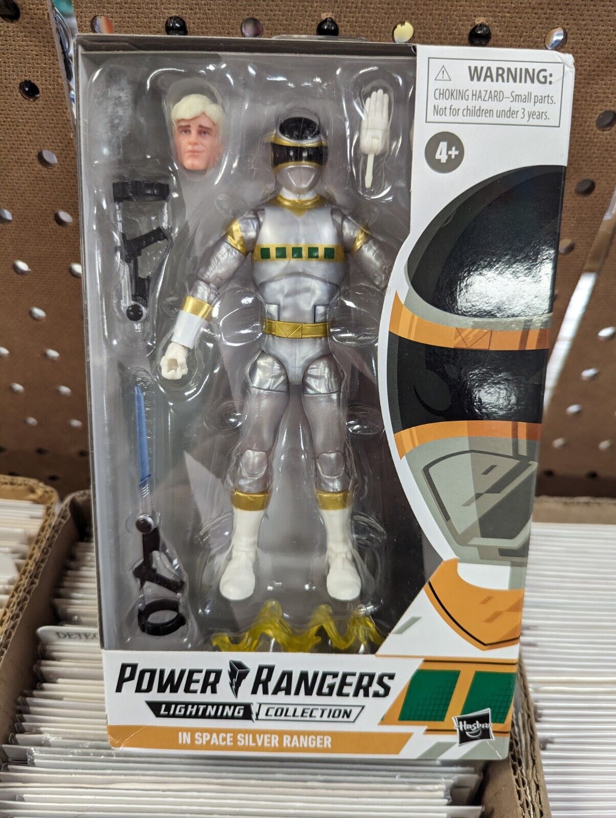 Power Rangers Lightning Collection In Space Silver Ranger Hasbro