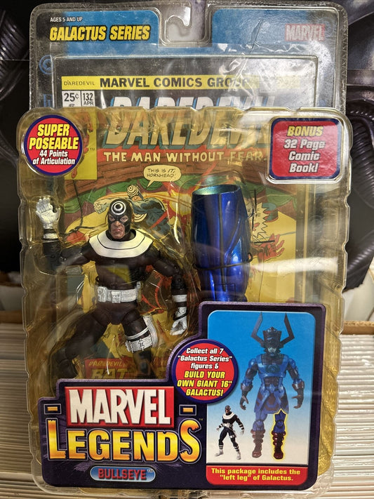 Marvel Legends Bullseye Action Figure Galactus Series Toy Biz Sealed