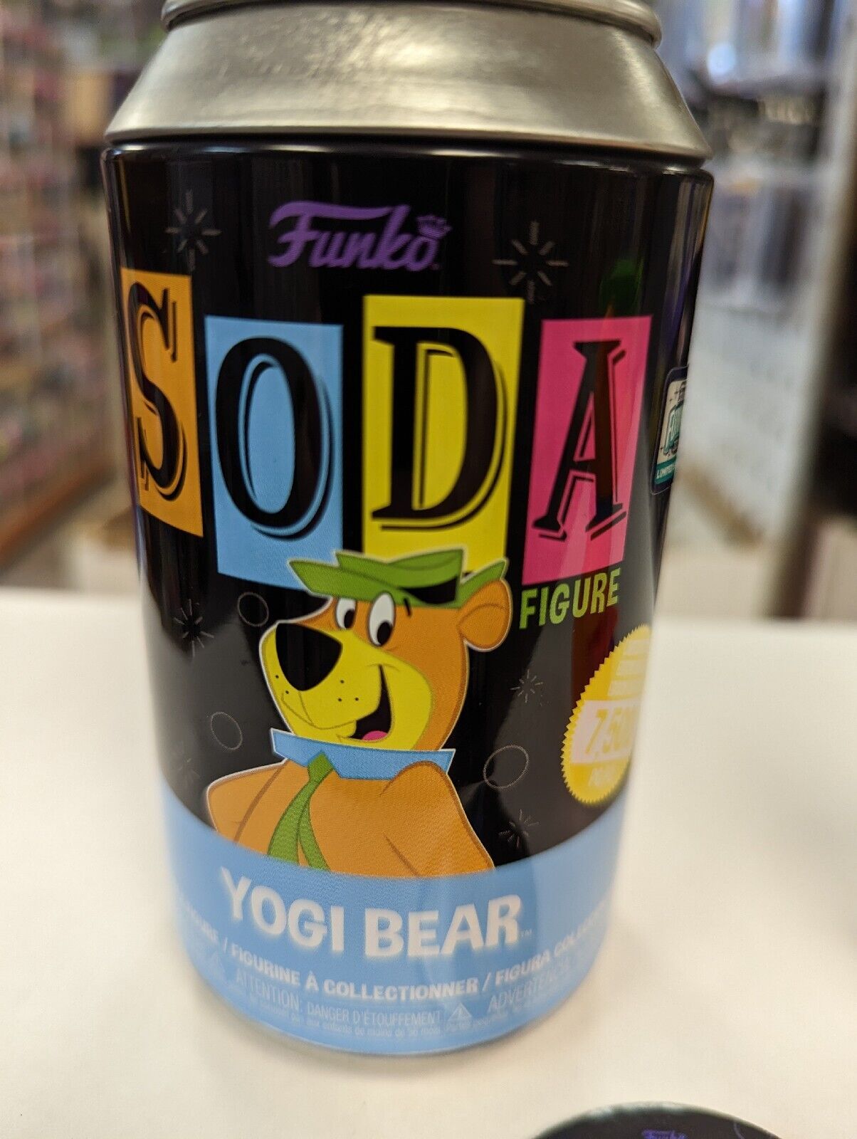 Funko Soda Yogi Bear Common 1/6250 Funkon 2022