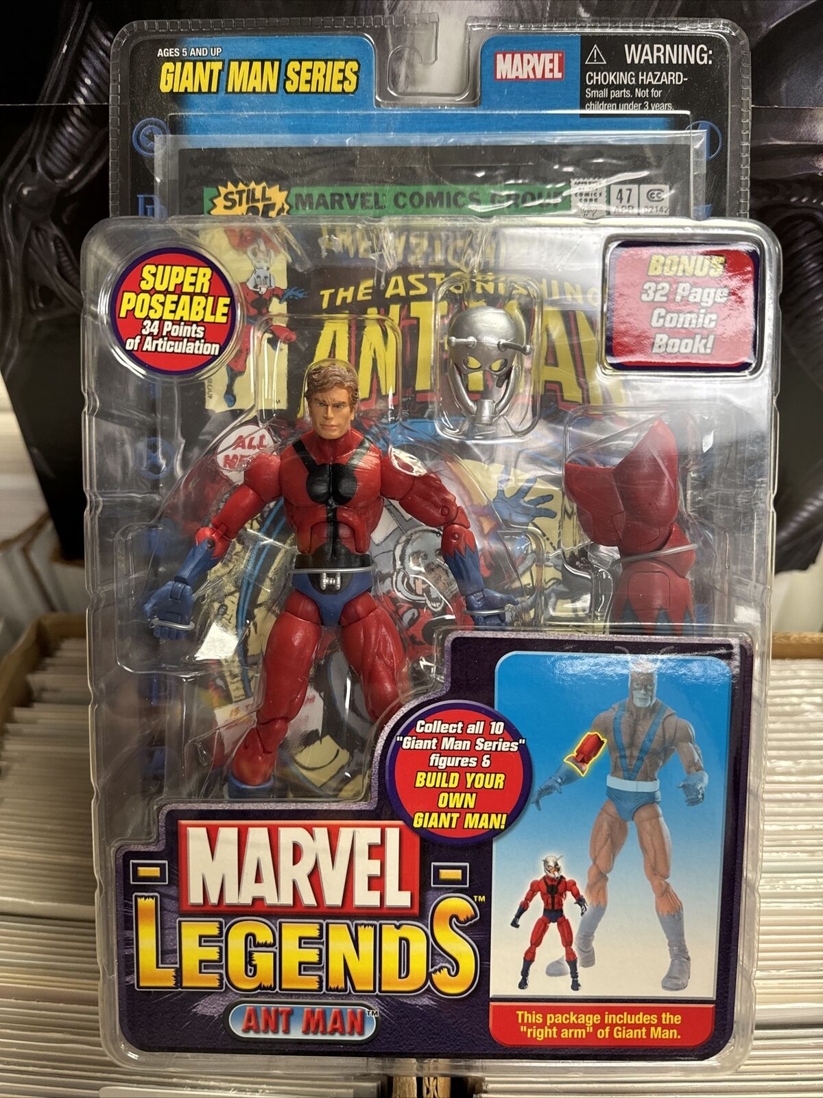 Marvel Legends Ant Man Action Figure Giant Man Series Sealed