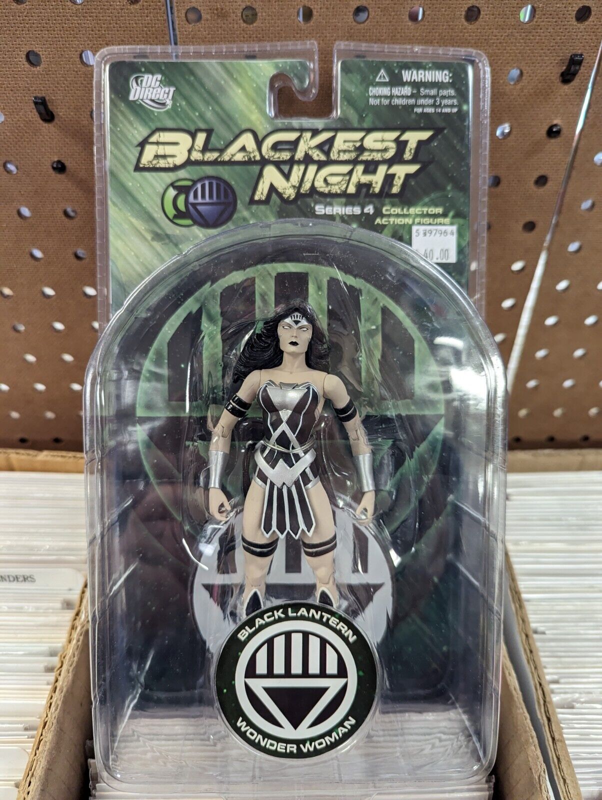 DC Direct Black Lantern Wonder Woman Blackest Night Series 4 Action Figure