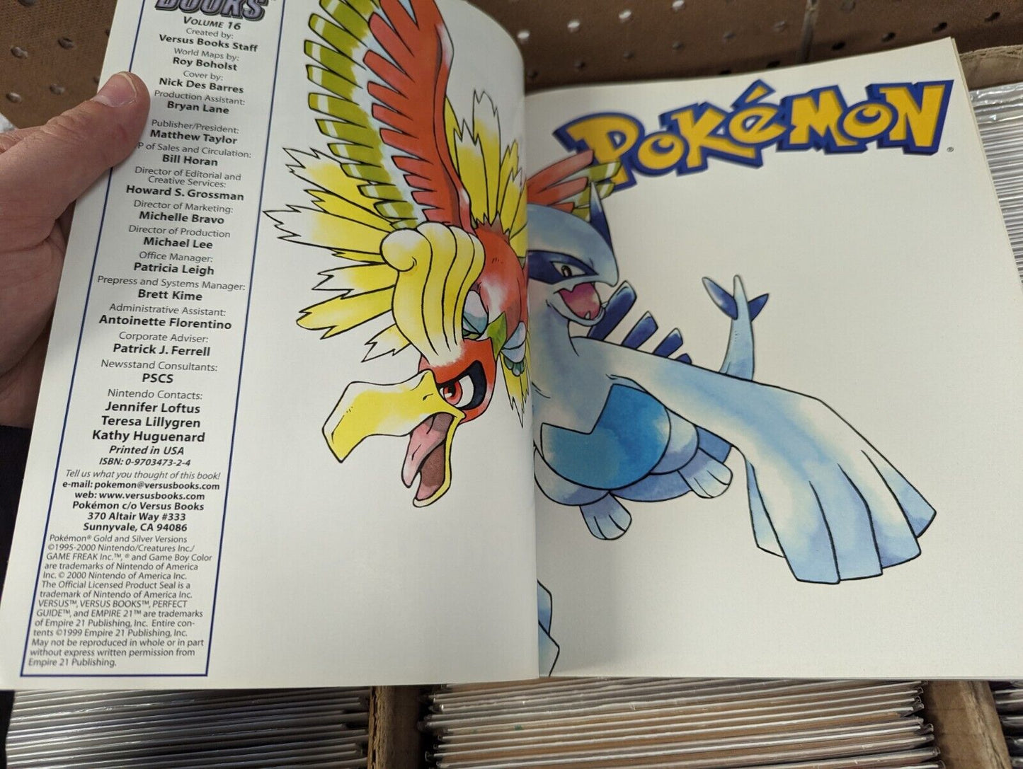 Pokemon Gold & Silver Adventure Guide Versus Books No Poster