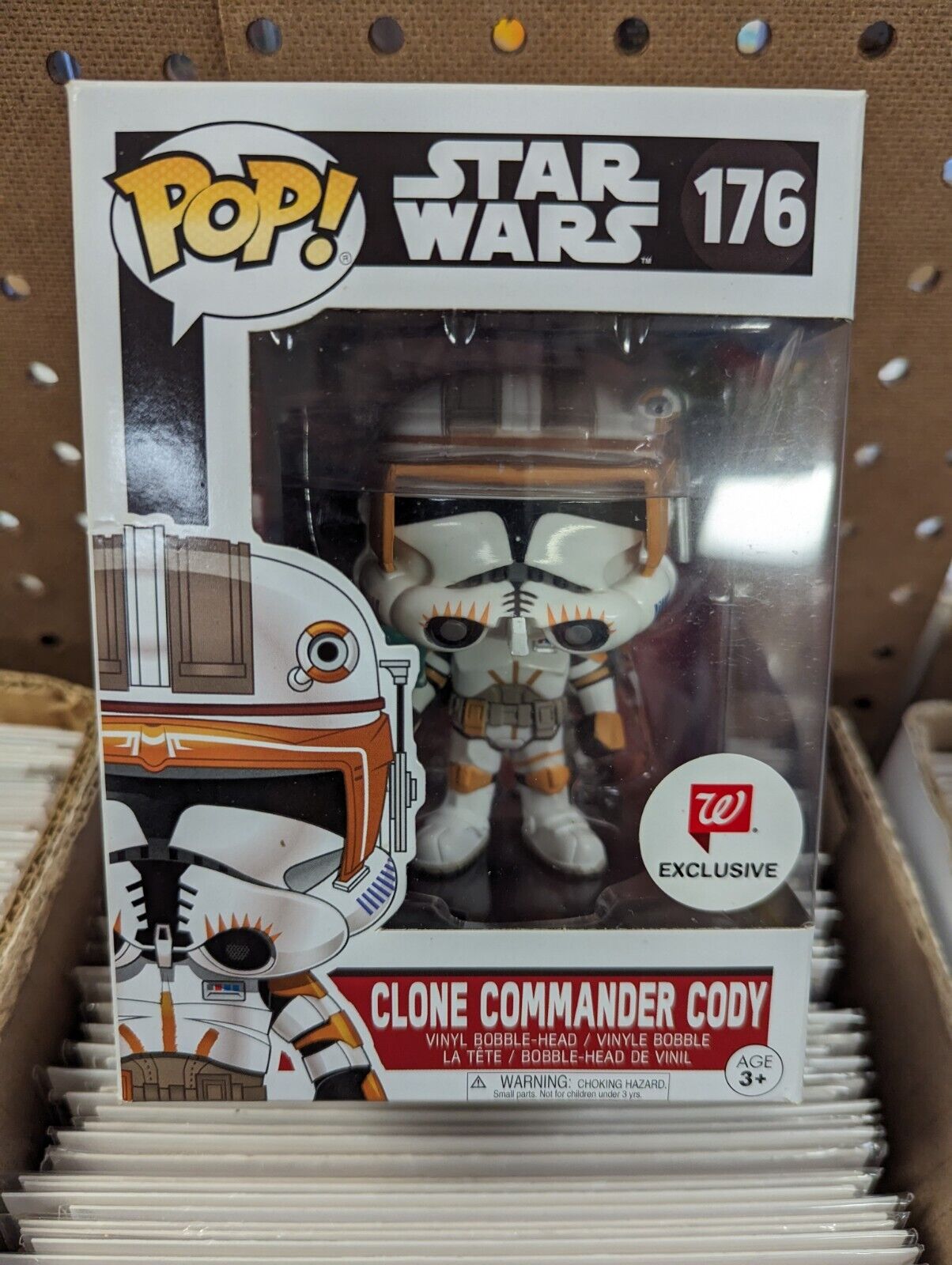 Funko Pop Clone Commander Cody 176 Star Wars Walgreens Exclusive