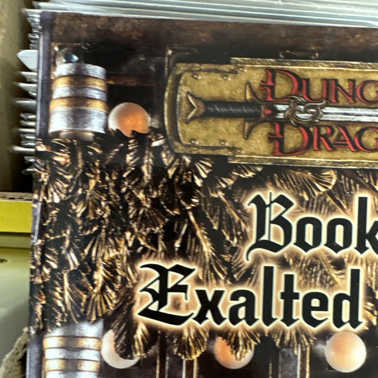 Dungeons & Dragons Book Of Exalted Deeds First 3.5 Printing 2003