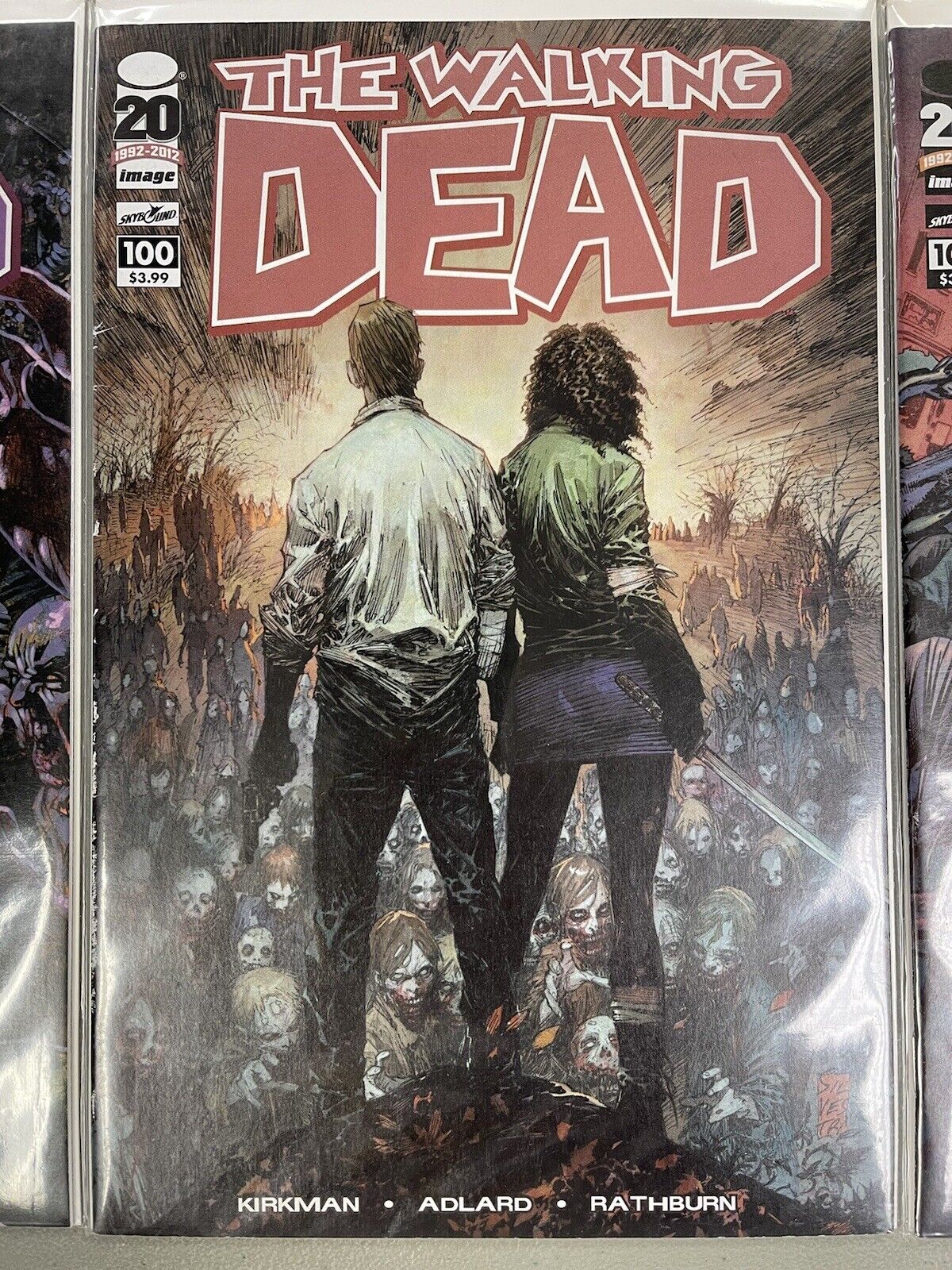 The Walking Dead Comic Lot 92 98 99 100 High Graded Image Comics
