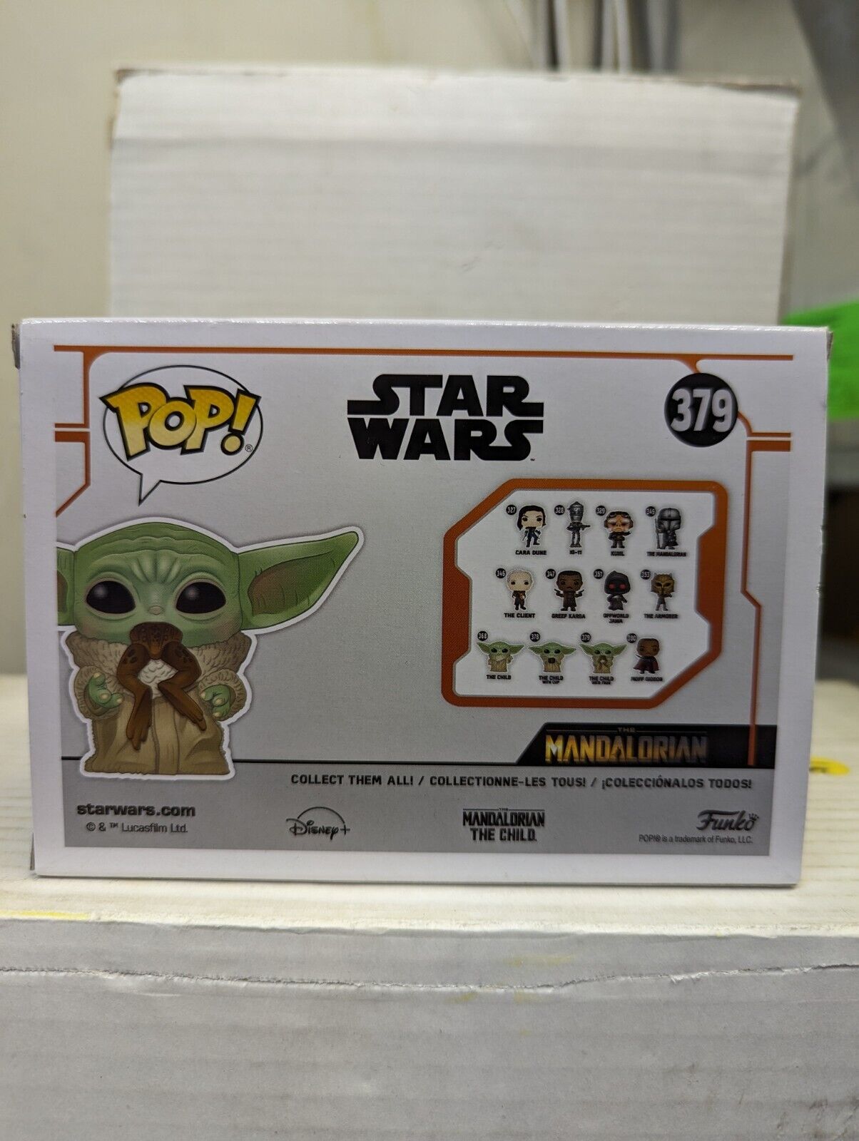 Funko Pop The Child With Frog 379 Star Wars