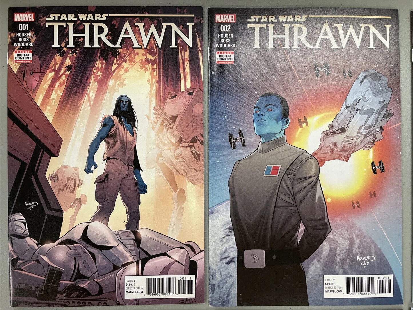 Star Wars Thrawn 1-6 Complete Set  HOT Key Issues