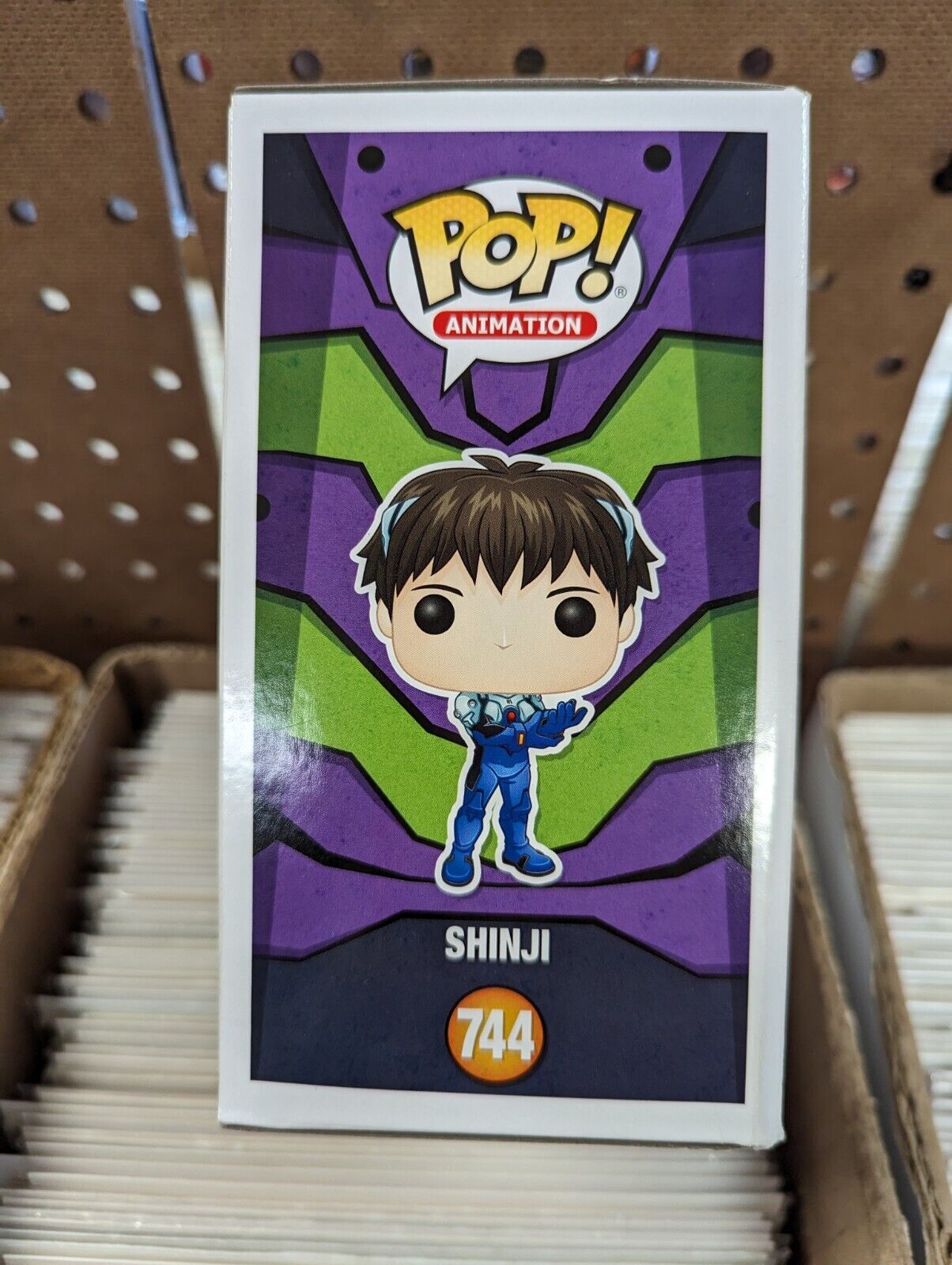 Funko Pop Shinji 744 Neon Genesis Evangelion