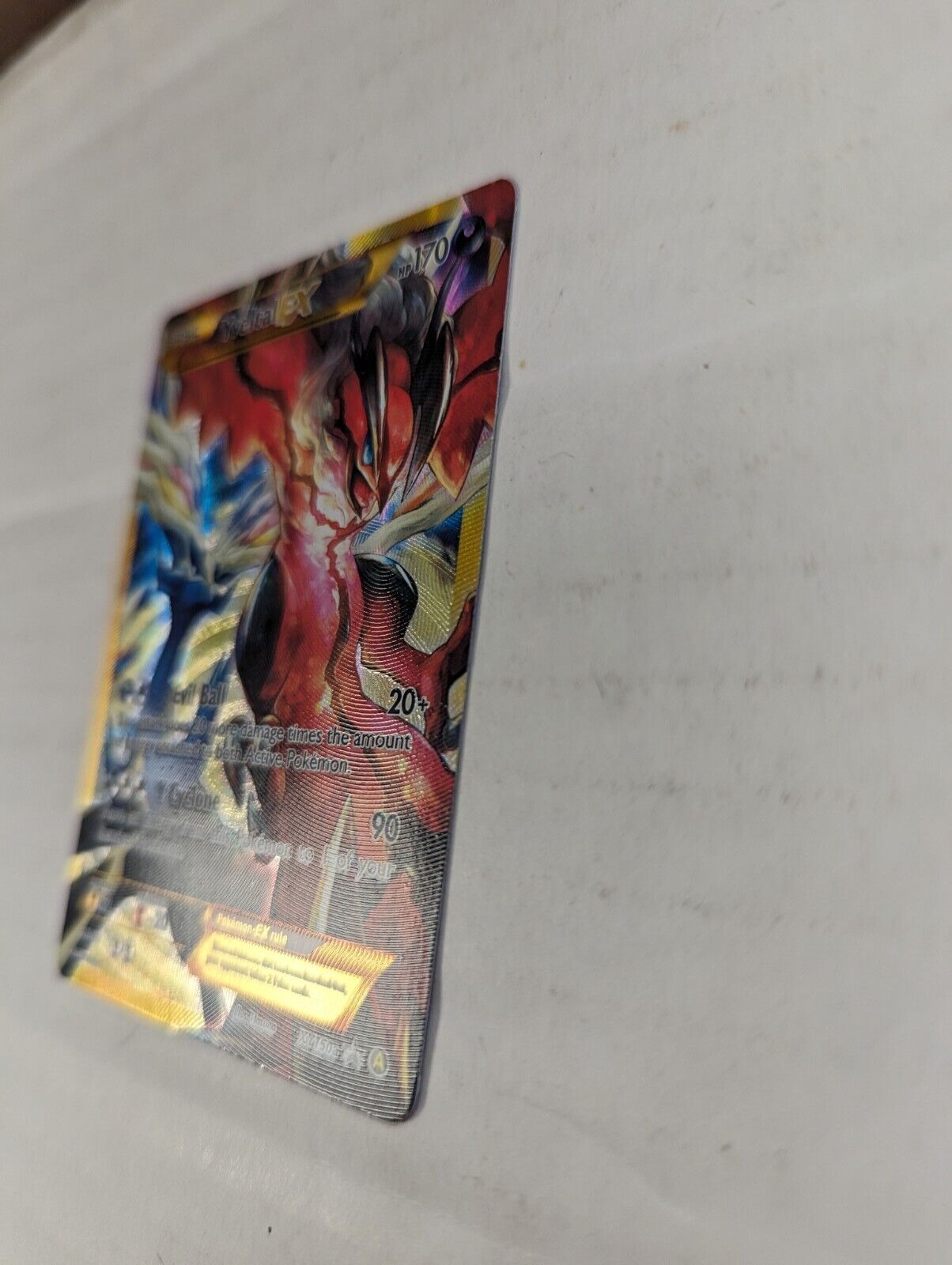 Pokemon TCG Yveltal Ex XY150a XY Black Star Promo Card Ultra Rare LP