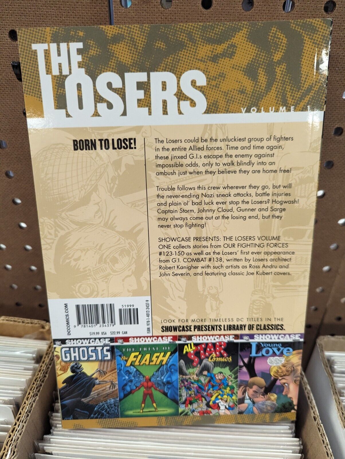 DC Showcase Presents The Losers Volume One Graphic Novel